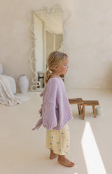 AGNES TIE BACK KNIT - LILAC