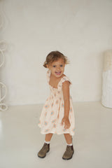 ESME DRESS - PEACHY BLOOMS