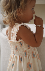 ESME DRESS - PEACHY BLOOMS