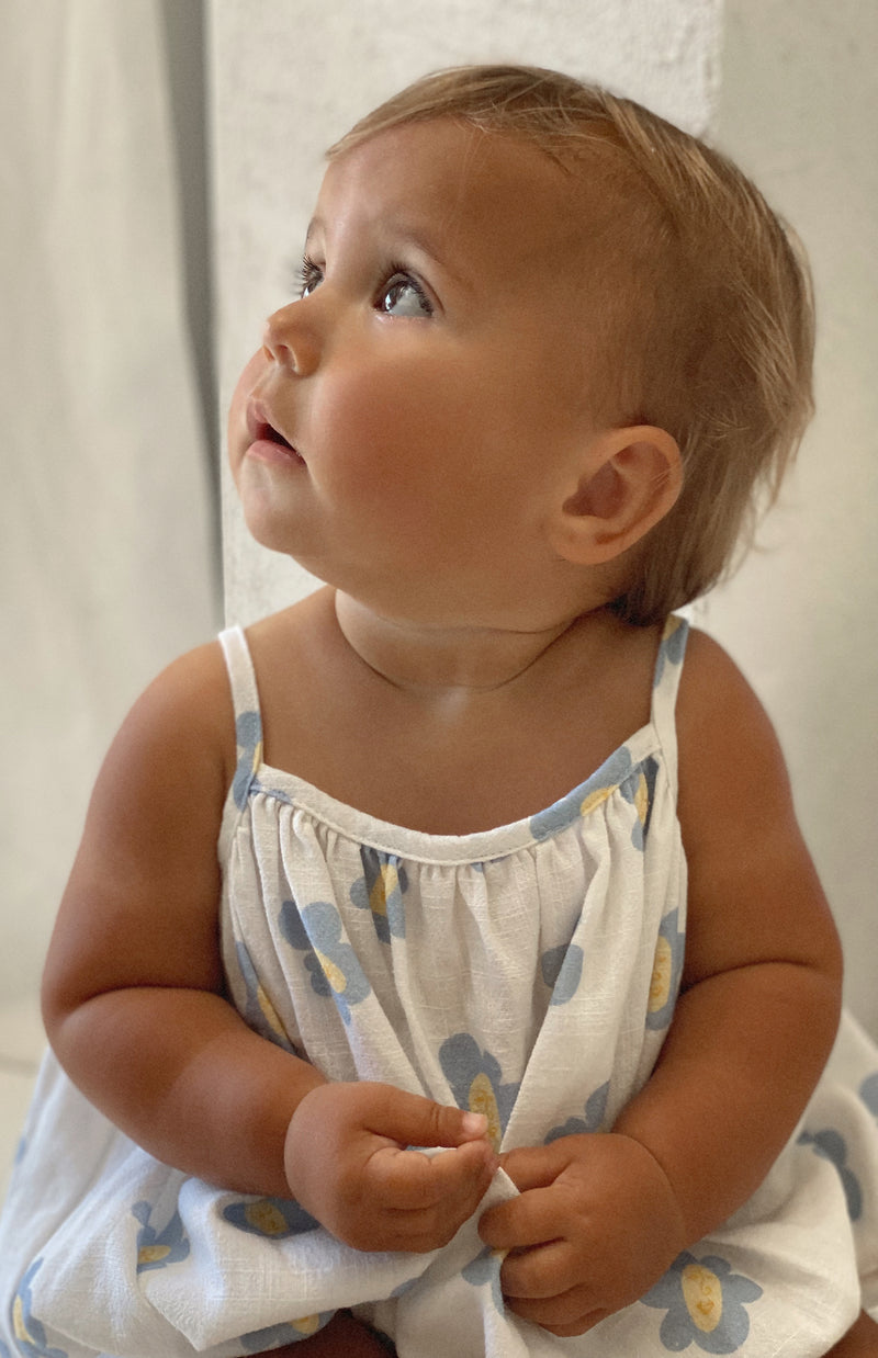 BLUSHING BLOOMS ROMPER