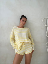 MAMA BUTTERCUP STRIPE KNIT