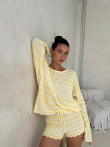 MAMA BUTTERCUP STRIPE KNIT