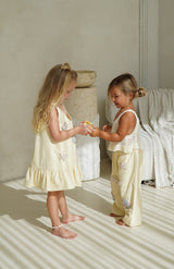 LITTLE COVE DRESS - BUTTER