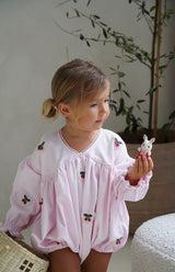 NOELLE ROMPER - LA BELLE CERISE