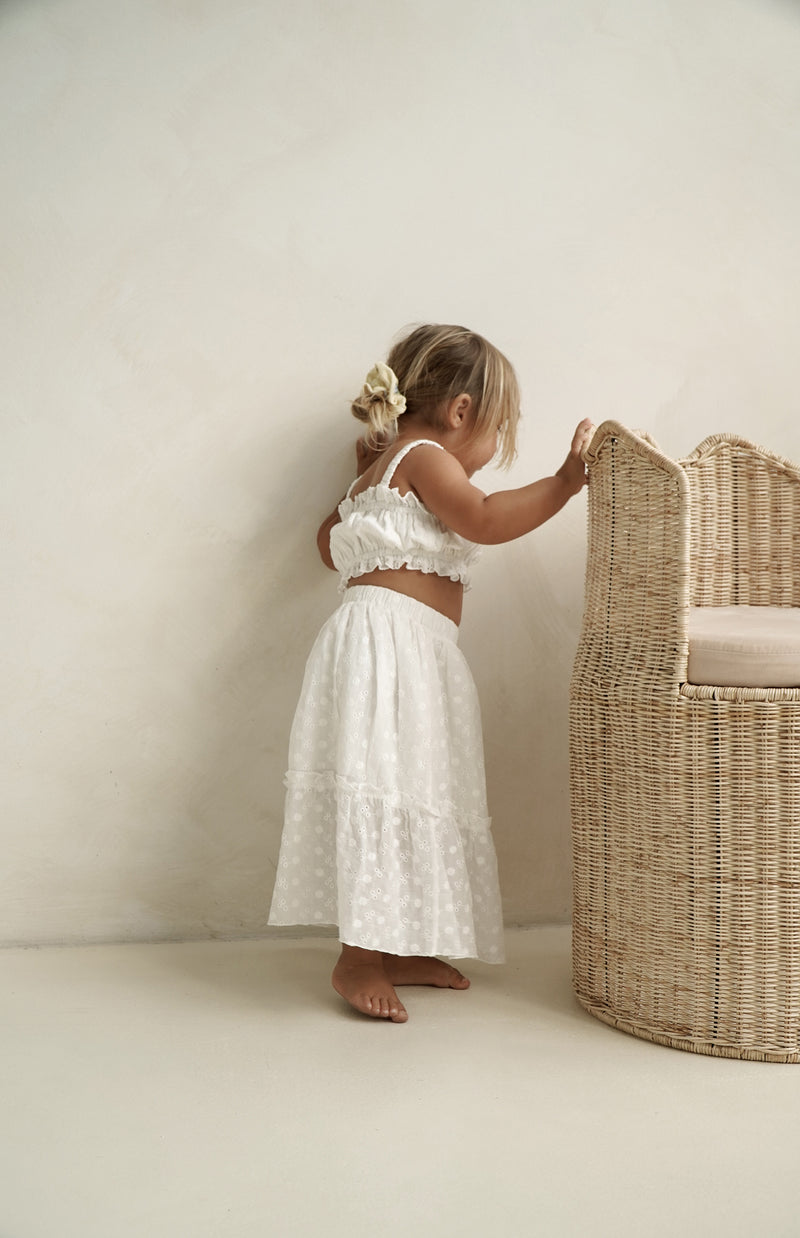 PALOMA CROP & SKIRT SET