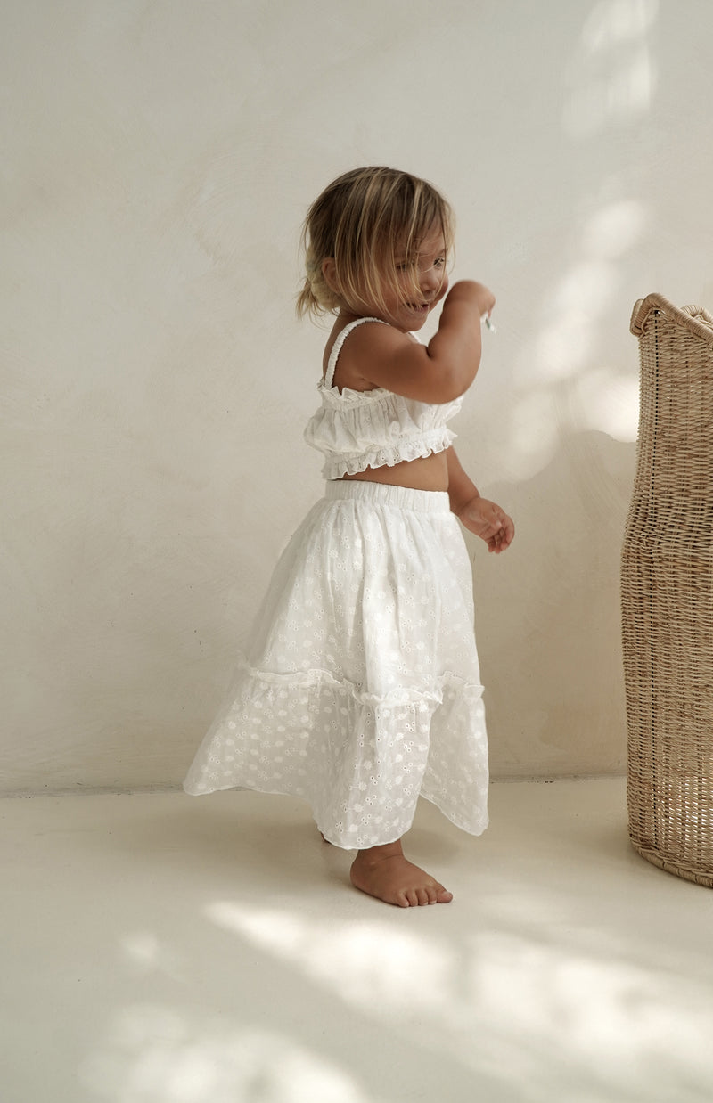 PALOMA CROP & SKIRT SET