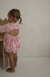 LOLLY ROMPER - PINK/RED