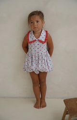 ROSIE ROMPER - ROUGE BLUE