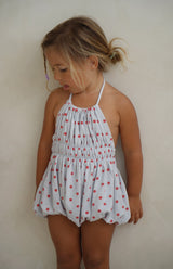 INDY ROMPER - ROUGE BLUE
