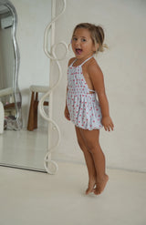 INDY ROMPER - ROUGE BLUE