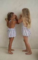 INDY ROMPER - ROUGE BLUE