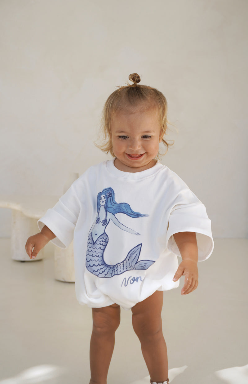 MERMAID T SHIRT ROMPER