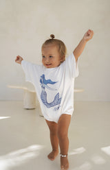 MERMAID T SHIRT ROMPER