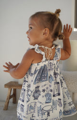 PIPPA DRESS - SANTORINI