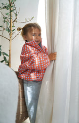 CAPRI GINGHAM PULLOVER