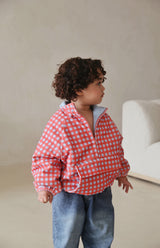 CAPRI GINGHAM PULLOVER