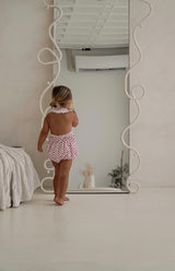 ROSIE ROMPER - CHERRY POLKA