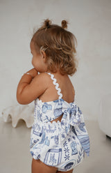 SANTORINI RIC RAC ROMPER