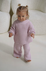 JUNIE BACK TIE KNIT - PERIWINKLE