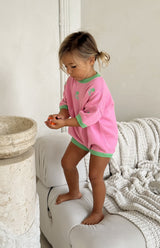 FIORI EMBROIDERY ROMPER
