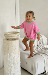 FIORI EMBROIDERY ROMPER