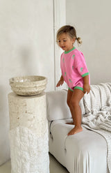 FIORI EMBROIDERY ROMPER