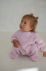 JUNIE BACK TIE KNIT - PERIWINKLE