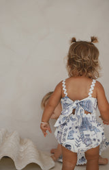 SANTORINI RIC RAC ROMPER