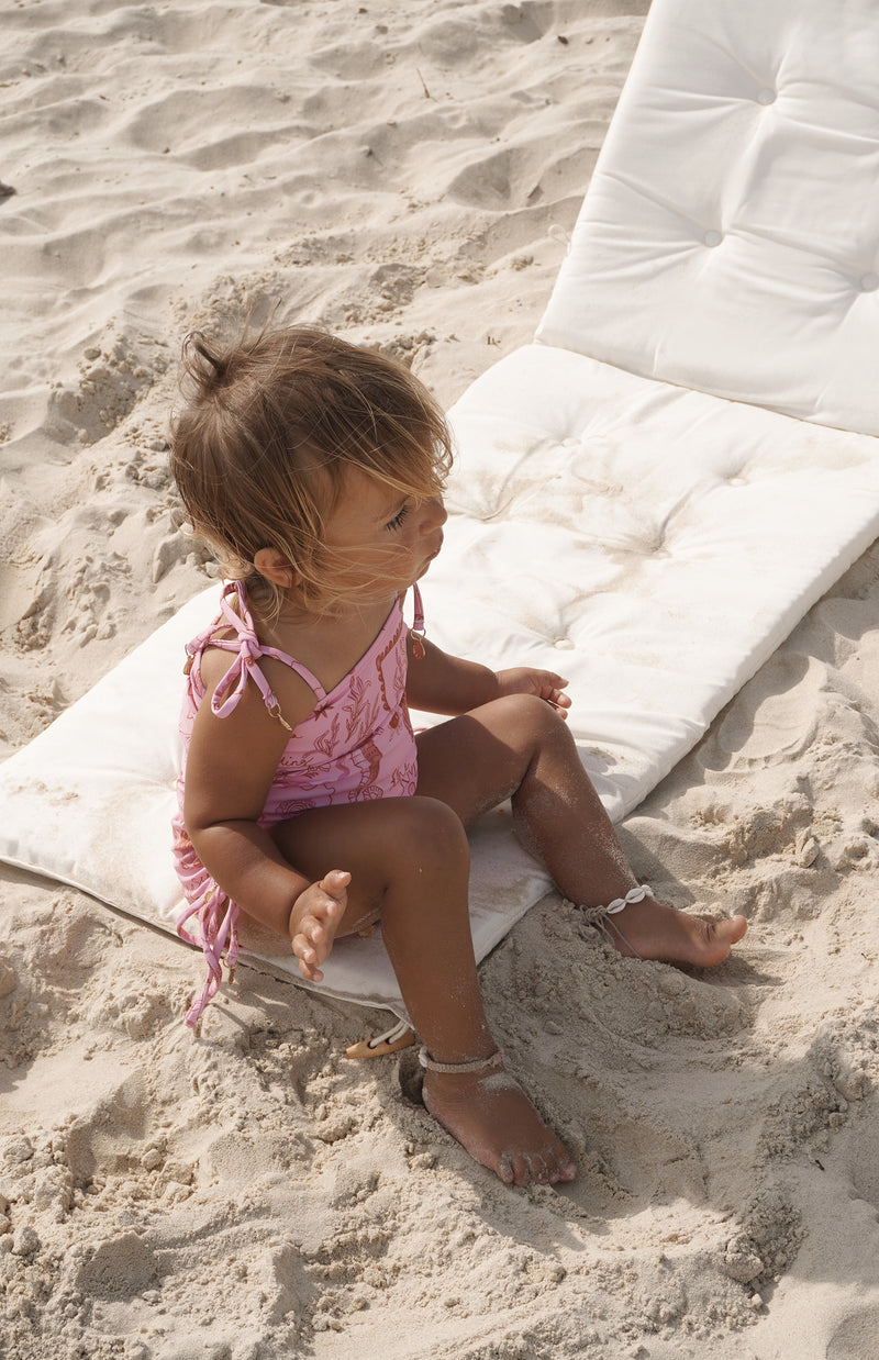 PIPER ONE PIECE SWIM - PINK/RED SEA IS CALLING