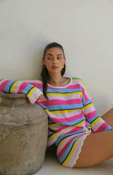 HAVANA STRIPE SHORTS - MAMA