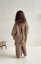 KNIT PANT - SAND