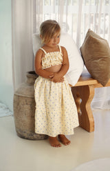 LIMON BLEU CROP & SKIRT SET