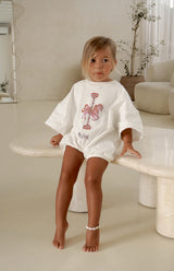 CAROUSEL T SHIRT ROMPER