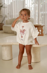 CAROUSEL T SHIRT ROMPER