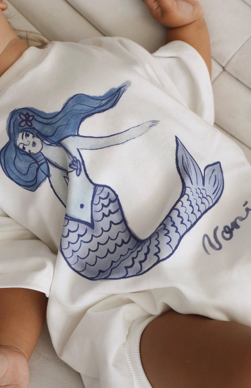 MERMAID T SHIRT ROMPER