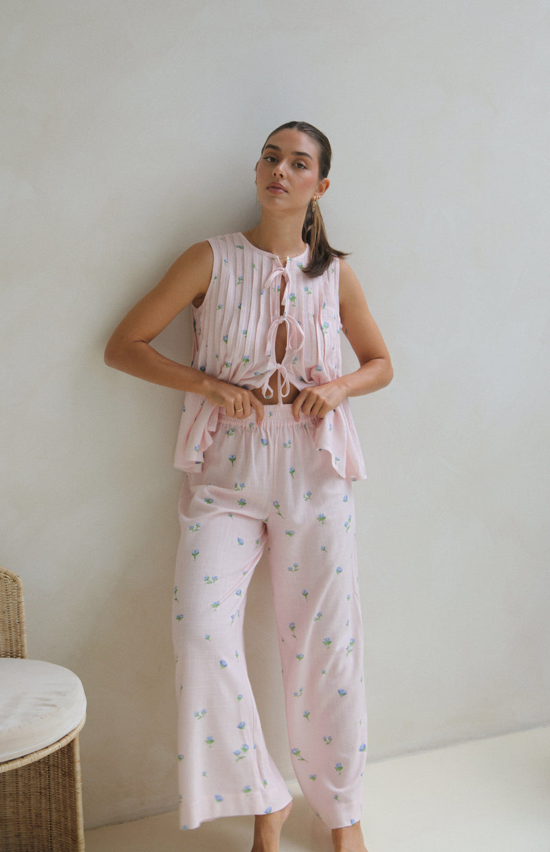BLUSH BELLE FLEUR PANT - MAMA