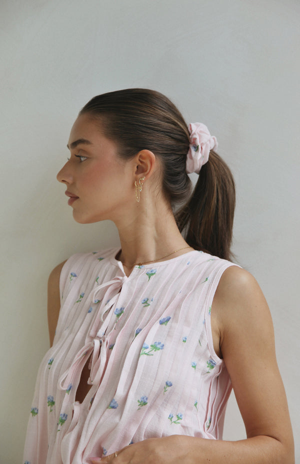 MAMA SCRUNCHIE - BELLE FLEUR BLUSH