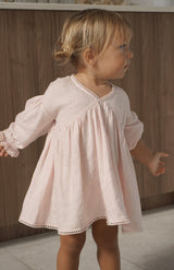 NOELLE DRESS - BLUSH