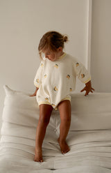 LIMONE EMBROIDERY ROMPER