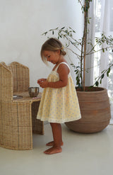 SASKIA DRESS - LIMON BLEU