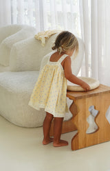 SASKIA DRESS - LIMON BLEU