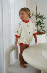 LE JARDIN EMBROIDERY ROMPER