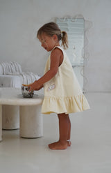 LITTLE COVE DRESS - BUTTER