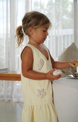 LITTLE COVE DRESS - BUTTER