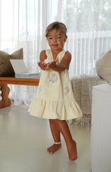 LITTLE COVE DRESS - BUTTER