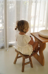 GIGI CROCHET TOP - CREAM