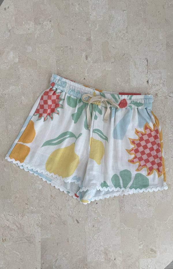 LAGUNA RIC RAC SHORTS - MAMA