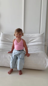 BONNIE HALTER TOP -PINK