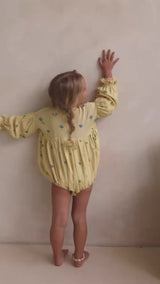 NOELLE ROMPER - BELLE FLEUR LEMON