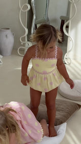 BUTTER DOT RIC RAC ROMPER